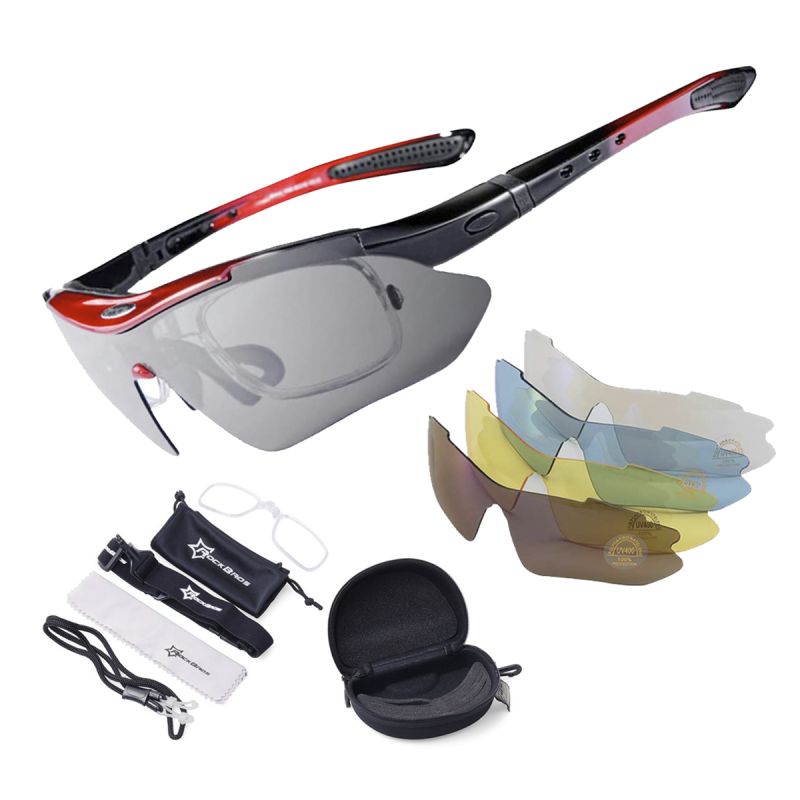 Comprar Gafas Polarizadas Rockbros 5 Lentes en Electroshopy